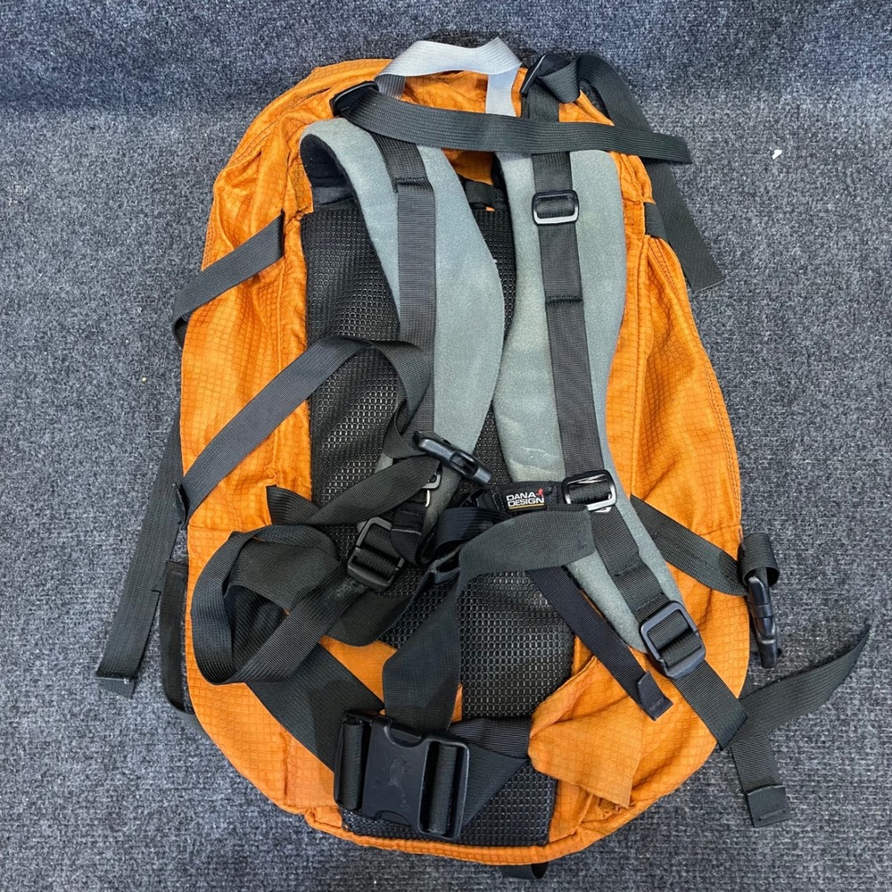 Dana Design Vintage Rare HooDoo Spire 30L Backpack Hiking Gear Pack Orange/Black - Picture 15 of 15